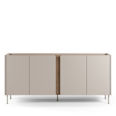 Buffet 4 portes en bois et métal L180cm - BOXY DRAWER