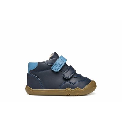 Pantofole alte e morbide in pelle Steppieup GEOX