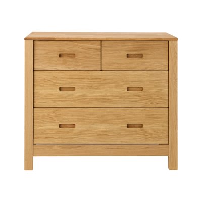 Commode chêne massif 4 tiroirs - LUMINESCENCE CAMIF