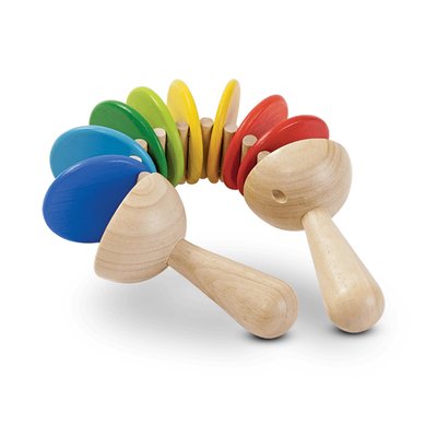 Claquettes en bois colorées PLAN TOYS