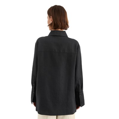 Blouse longue en lin relaxed en qualité légère MARC O'POLO