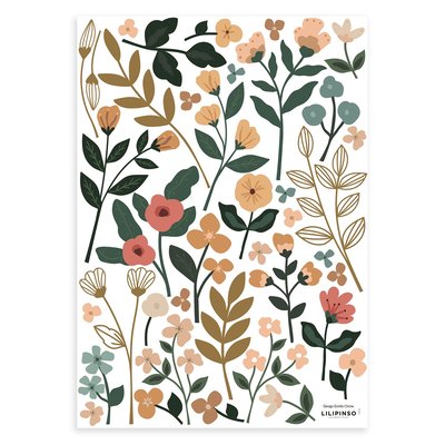 Stickers muraux les fleurs BLOEM LILIPINSO