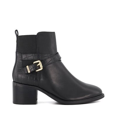 Bottines élastiques à talon carré - POUT DUNE LONDON