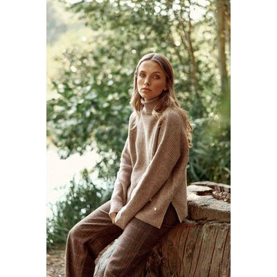 Pull col montant uni MARTHY LA PETITE ETOILE