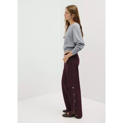 Jean droit boutons MANGO TEEN