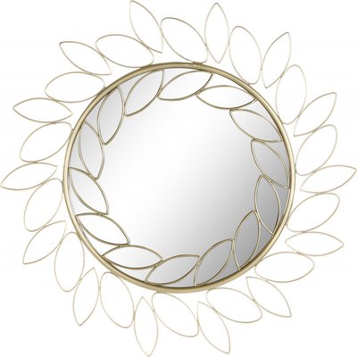Miroir en métal floral, Glam RECOLLECTION