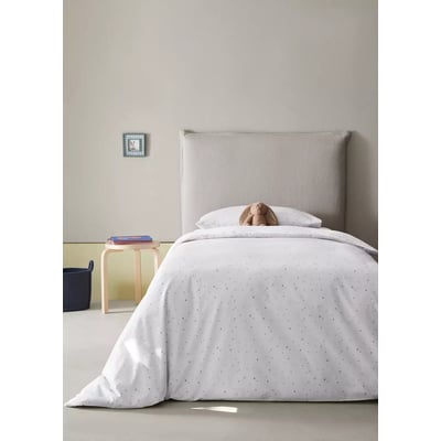 Housse de couette enfant 100 % coton étoiles Lit 90 cm MANGO HOME