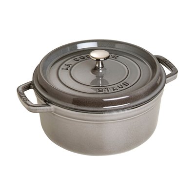 Cocotte Ronde Gris Graphite STAUB