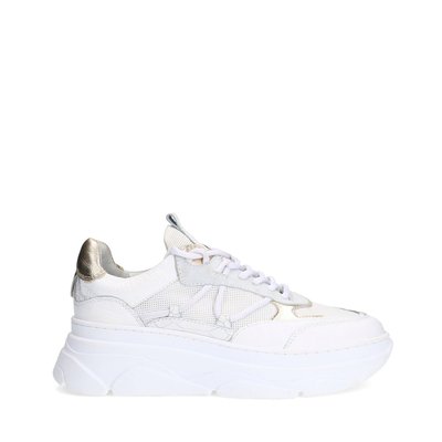 Baskets en cuir avec détails métalliques SACHA