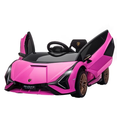 Voiture à pédales PP Rose HOMCOM