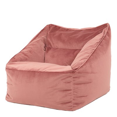 Pouf fauteuil velours Oeko-Tex® - NATALIA ICON