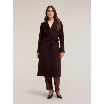 Manteau ceinturé double boutonnage MOTIVI