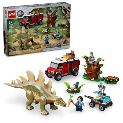 Jurassic World Missions dinosaures : la découverte du stégosaure LEGO