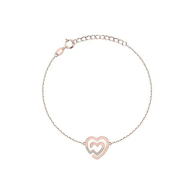 Bracelet en argent 925 et oxyde de zirconium CLEOR