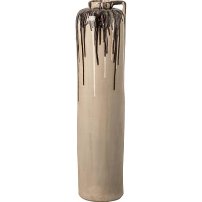 Vase cylindrique en poterie RECOLLECTION