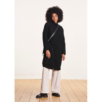 Manteau en laine avec petit col LA FEE MARABOUTEE
