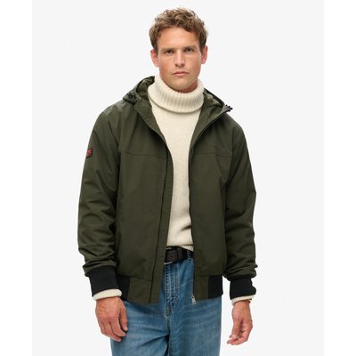 Bomber à capuche en nylon Surplus SUPERDRY