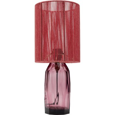 Lampe en verre et viscose, VECCIO KARE DESIGN