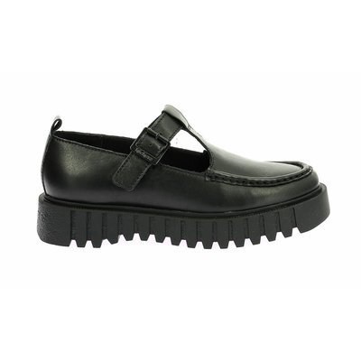 Derbies en cuir style Mary Jane Kick Famack KICKERS