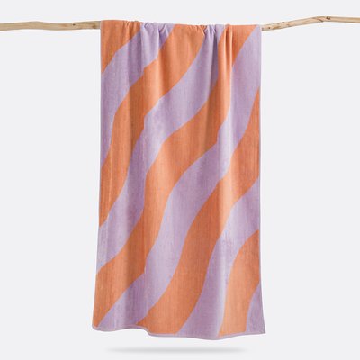 Serviette de plage éponge velours, Scénario Vague LA REDOUTE INTERIEURS