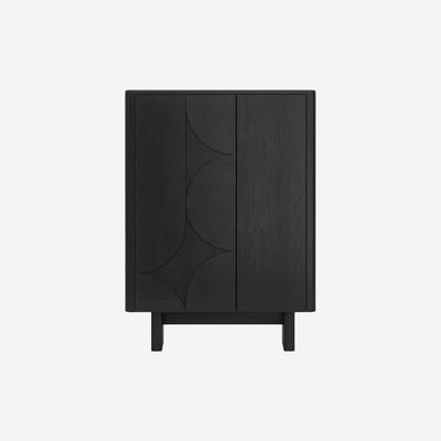 Buffet haut 2 portes en chêne MILORD HABITAT