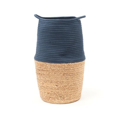 Panier long tressé coton uni LA FACTORY FACTORY