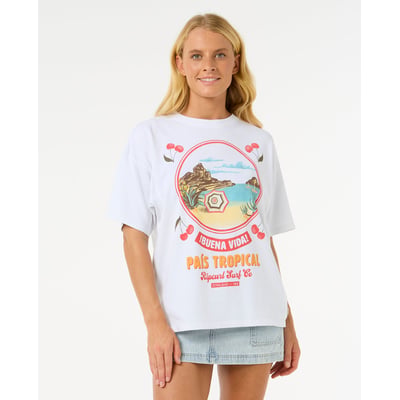T-shirt COVE HERITAGE TEE RIP CURL