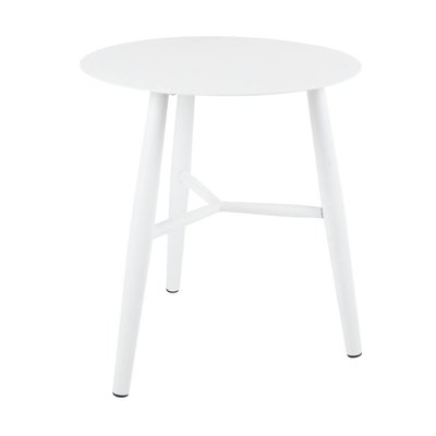 Bout de canapé jardin en aluminium blanc STOCKHOLM PIER IMPORT