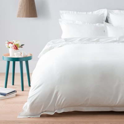 Ensemble De Couette King Size – Coton égyptien 300 Fils – Bleu Moyen – Luxe Hôtel