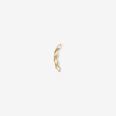 Piercing helix/tragus 5 navettes en acier chirurgical doré BALABOOSTE
