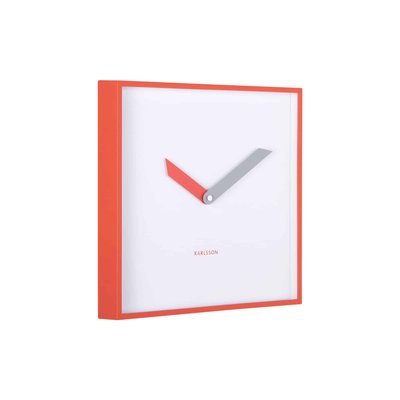 Horloge Murale Plastique COOL RETRO CUADRADO KARLSSON