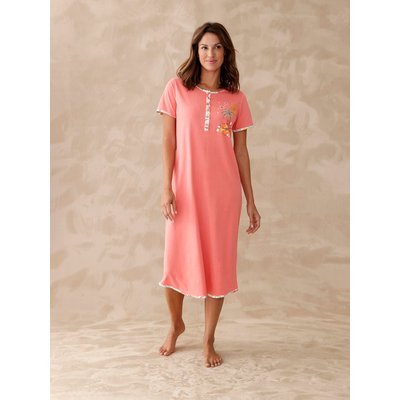 Chemise de nuit longue manches courtes DAXON