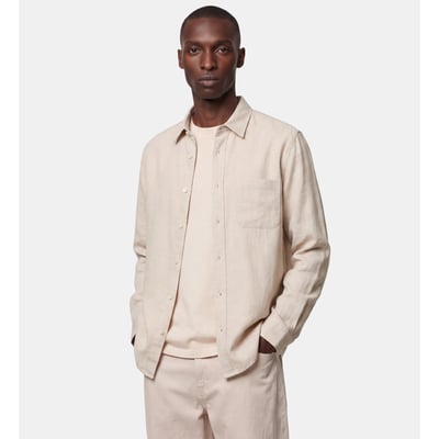 Chemise rirflan droite en coton bio GALERIES LAFAYETTE