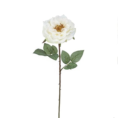 Tige de rose ouverte artificielle H64 SOPHIE SIA