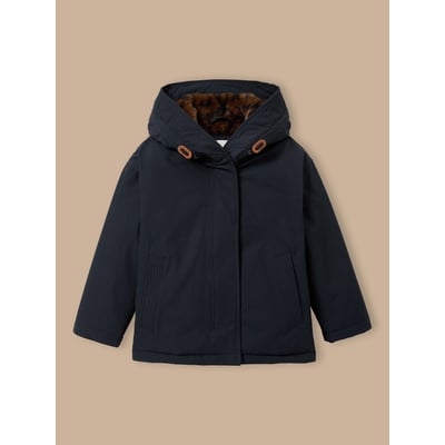 Parka doublée léopard CYRILLUS