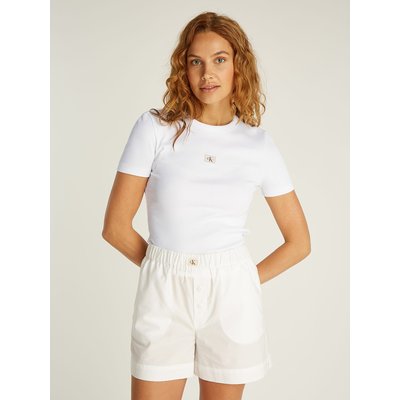T-shirt de mangas curtas, gola redonda CALVIN KLEIN JEANS