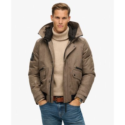 Blouson aviateur matelassé City Tweed SUPERDRY