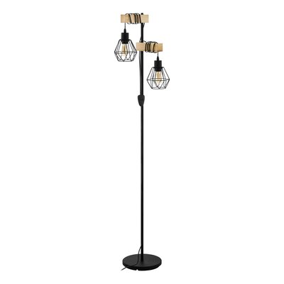 Lampadaire en bois   et métal   TONSHEND 5 EGLO