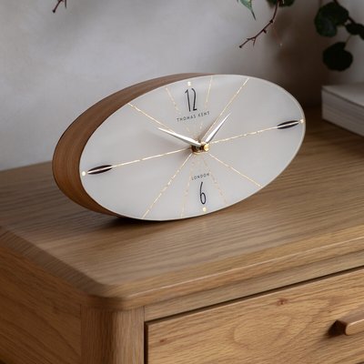 Greenwich Ellipse 11" Mantel Clock THOMAS KENT