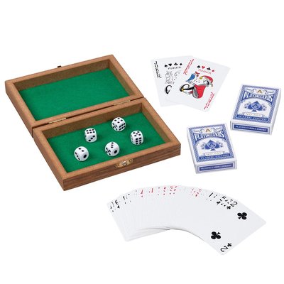 Coffret jeux de cartes et de dés GOKI