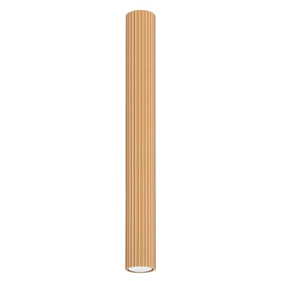 Plafonnier Aluminium Doré GU10 1 Karbon 60 EDEN