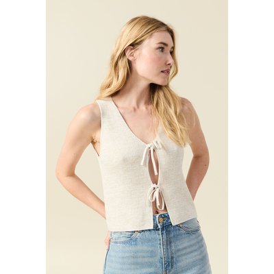 Débardeur tricot noué BONOBO