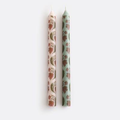Lot de 2 bougies imprimées, INA LA REDOUTE INTERIEURS
