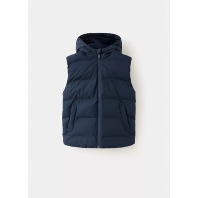 Gilet matelassé à capuche MANGO KIDS