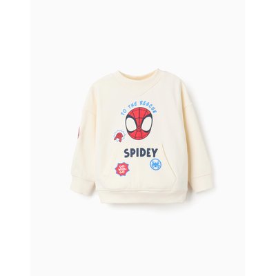 Sweat Gratté avec Poches Kangourou Spider-Man ZIPPY