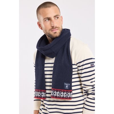 Echarpe jacquard en maille recyclée NOEL ARMOR-LUX