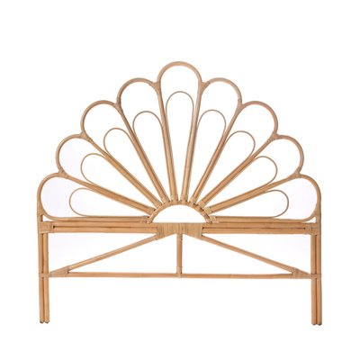 Tête de lit design en rotin 148cm  - SINGARAJA DRAWER