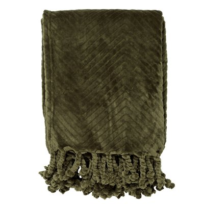 Plaid Ziggy - Vert, 140x180 cm DUTCH DECOR