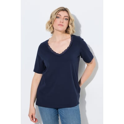T-shirt avec dentelle ULLA POPKEN
