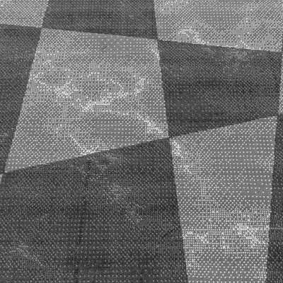 Tapis de couloir tissé motif géométrique BOBOTI UN AMOUR DE TAPIS